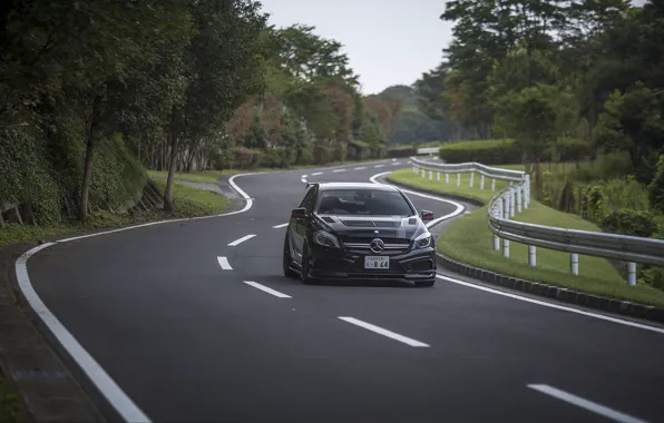 Mercedes-Benz, turbo, japan, AMG, A45, varis, VRS