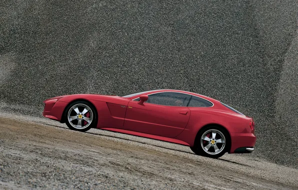 Ferrari, wallpapers, 2005, by Giorgetto Giugiaro, Ferrari GG50, concepts