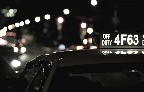 USA, New York, Taxi