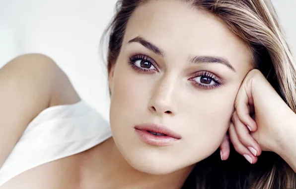 Картинка white, Keira Knightley, eyes, Pirates of the Caribbean, hair, actress