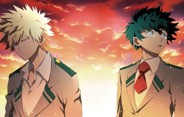 Аниме, арт, герои, персонажи, Boku no Hero Academia, Моя геройская академия