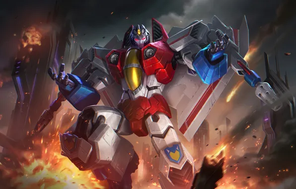 Art, Skin, Starscream, MOBA, Mobile Legends, Mobile Legends Bang Bang, MLBB, Aldous