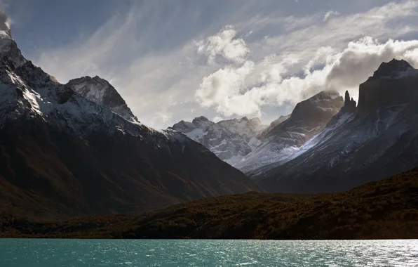 Картинка Чили, Национальный парк Торрес-дель-Пайне, Lake Pehoé