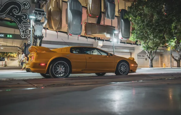 Картинка Lotus, yellow, Esprit, Lotus Esprit V8