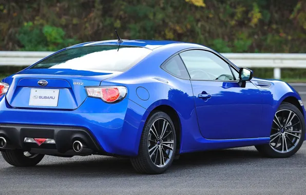Subaru, Classic, синяя, BRZ