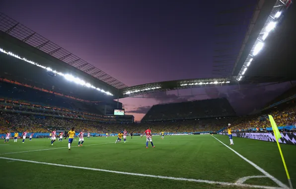 Картинка Спорт, Футбол, Бразилия, Хорватия, Football, Sport, Футболист, Brasil