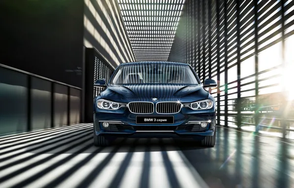 Картинка бмв, BMW, седан, 3 series, F30, Sedan, 2015