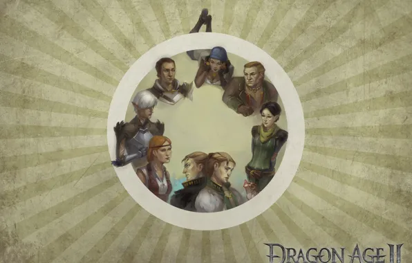 Dragon Age 2, bioware, elf, Fenris, Sebastian Vael, Aveline Vallen, Merrill, Isabela