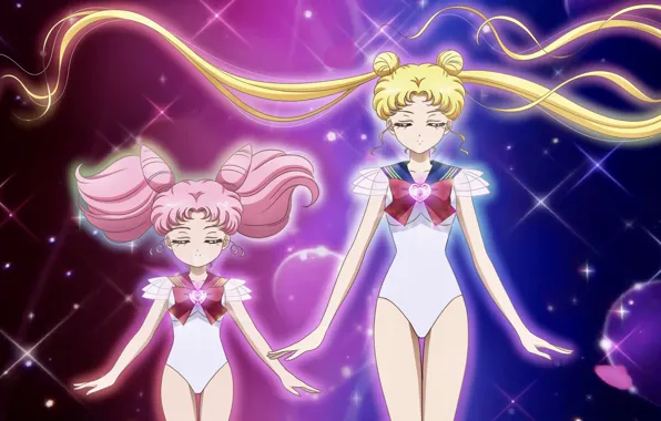 Sailor Moon, Chibiusa, Usagi Tsukino, by Sailorcrisis