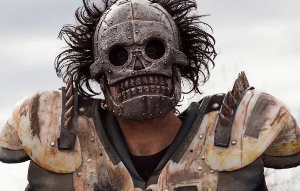 Cinema, skull, blood, dust, movie, film, mask, uniform