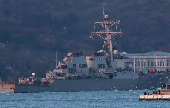 Турция, эсминец, USS Porter, проливы