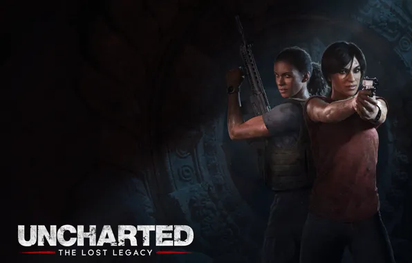 Картинка Uncharted, Naughty Dog, Uncharted: The Lost Legacy, Хлоя Фрейзер, Надин Росс