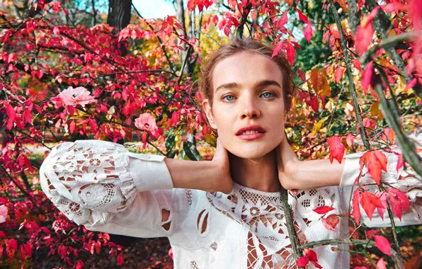 Взгляд, поза, модель, макияж, актриса, hair, Наталья Водянова, Natalia Vodianova