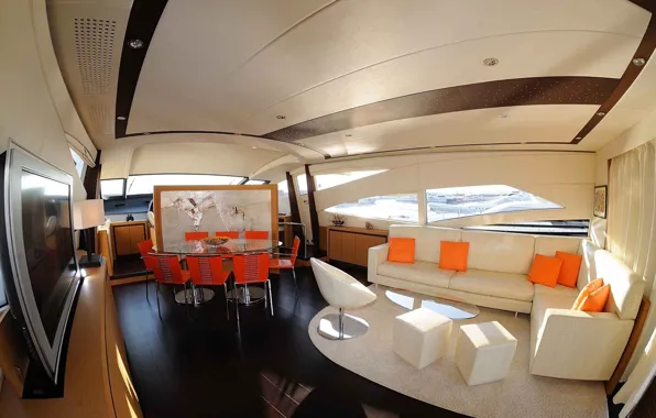 Дизайн, стиль, интерьер, яхта, люкс, Motor Yacht PERSHING, Capri Italy