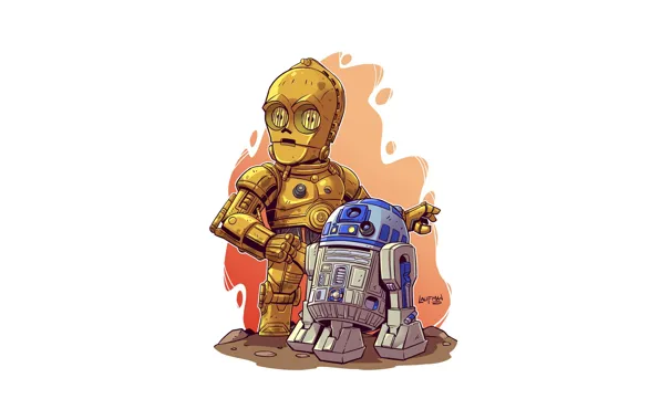 Star Wars, R2D2, C-3PO, Derek Laufman