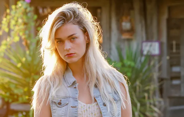 Картинка взгляд, модель, блондинка, katie