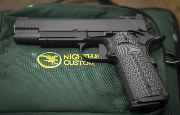 Пистолет, оружие, 9mm, Nighthawk