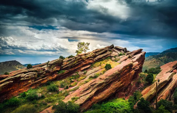 Картинка landscape, Colorado, Red Rocks