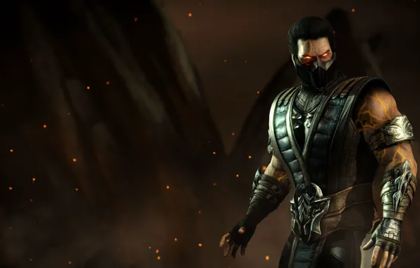 Картинка ninja, Sub-Zero, Mortal Kombat X, MKX, revenant, Kuai Liang
