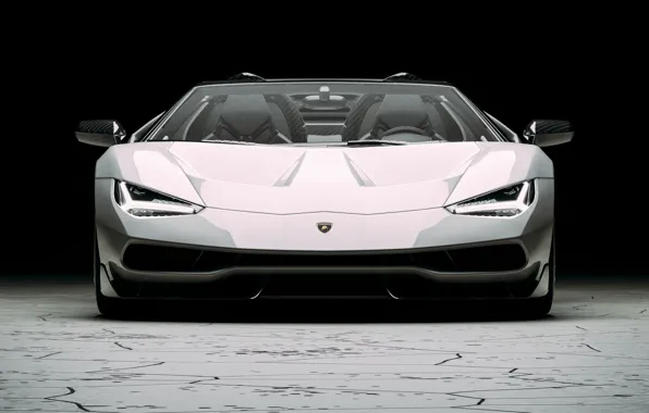 Авто, Lamborghini, Машина, Суперкар, Рендеринг, Передок, Спорткар, Lamborghini Centenario
