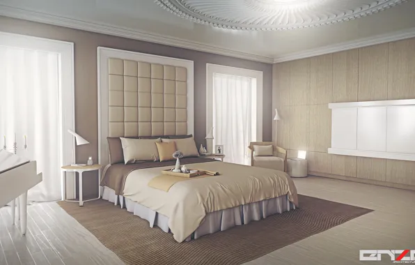 Мебель, помещение, яркость, обстановка, Bedroom design