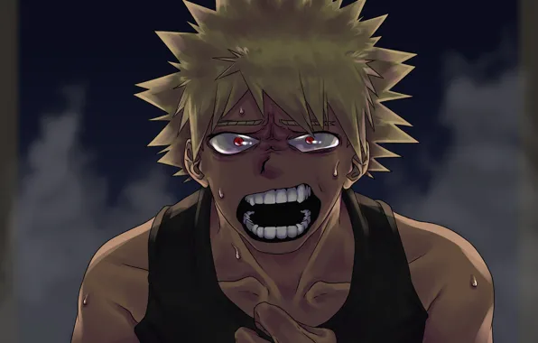 Boku No Hero Academia, Моя геройская акадеимя, Катсуки Бакуго