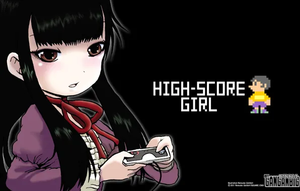 Девочка, игроман, Ōno Akira, High Score Girl