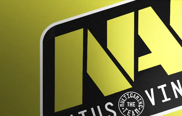 Логотип, Game, Team, Minimalism, CSGO, Natus Vincere, Na`Vi, Counter-Strike: Global Offensive