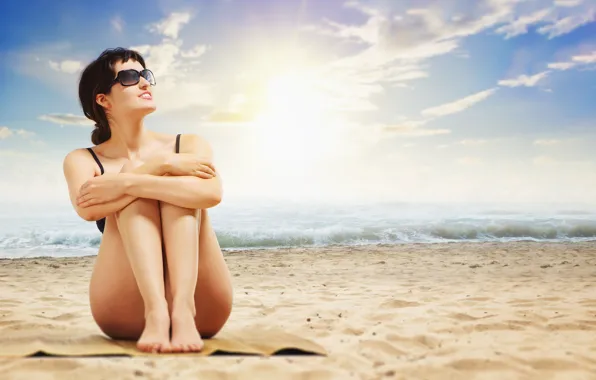 Песок, пляж, отдых, волна, beach, sand, wave, rest