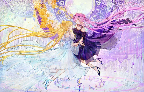 Девушки, аниме, Sailor Moon