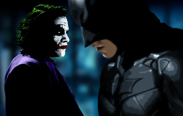 Batman, the dark knight, character, joker, movie, film, heath ledger