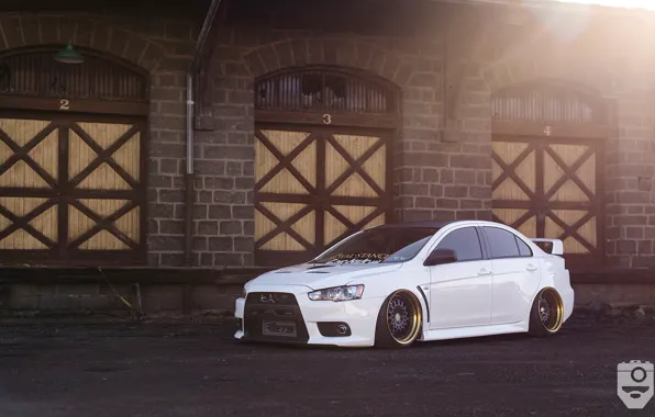 Картинка mitsubishi, lancer, evolution, Wheels, Avant, Garde