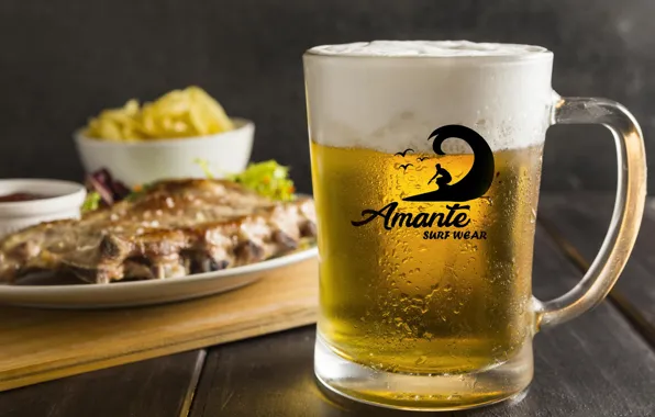 Logo, Beer, Chopp, Amante