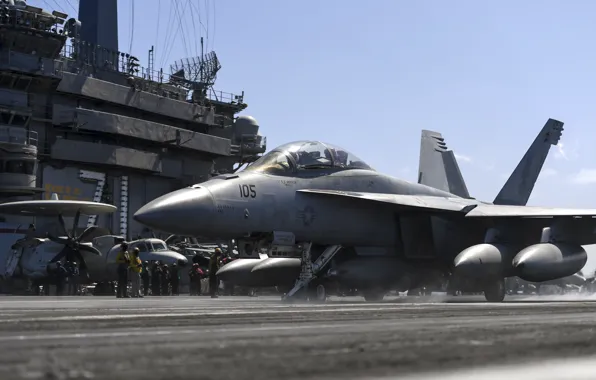 Штурмовик, Super Hornet, Супер Хорнет, палубный истребитель, FA-18E