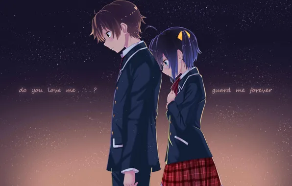 Girl, takanashi rikka, chuunibyou demo koi ga shitai