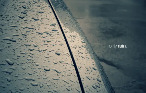Wallpaper, Only Rain, Капли Дождя