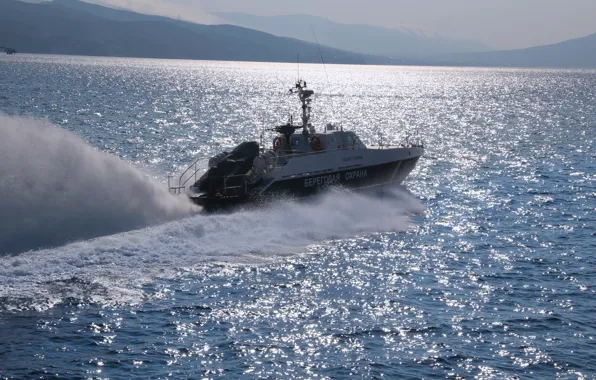 Море, катер, сторожевой, пограничный, дежурство, ПСКА-631