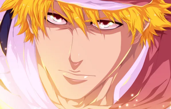 Лицо, Bleach, Блич, Ичиго Куросаки, Ichigo Kurosaki, anime