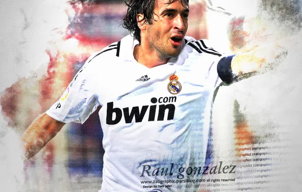 Legend, Football, Real Madrid, Soccer, Raul, Raul Gonzalez Blanco, Captain, Spsnish