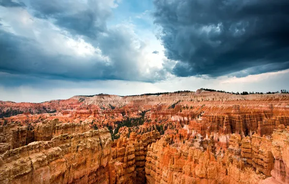 USA, США, Брайс-Каньон, штат Юта, Utah, Bryce Canyon, Red Rock, Ред-Рок