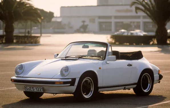 911, Porsche, кабриолет, порше, 1983