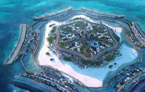 Картинка resort surfing, renderbigas, artifical surfing