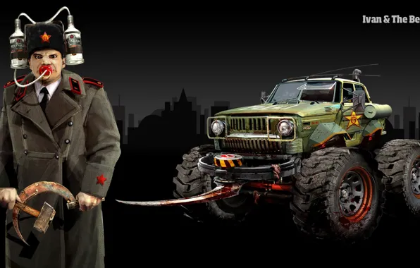 Игра, Carmageddon Reincarnation, The Game, Ivan, The Bear