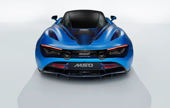 McLaren, суперкар, вид сзади, 2018, MSO, 720S, Pacific Theme