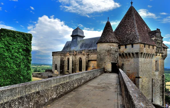 Франция, Замок, Кастельно, Castelnaud