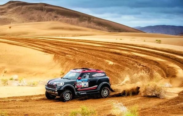 Песок, Mini, Спорт, Пустыня, Скорость, Гонка, Rally, Внедорожник