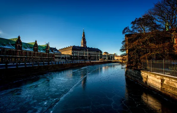 Denmark, Copenhagen, Hovedstaden, Cristiansborg