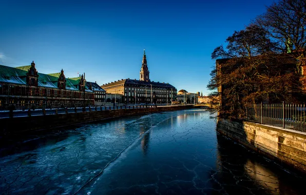 Картинка Denmark, Copenhagen, Hovedstaden, Cristiansborg