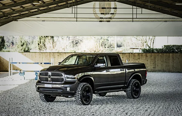 Dodge, пикап, Ram, 2017, двойная кабина, 1500 RX Crew Cab, Militem