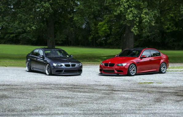 Red, Grey, E90, M3